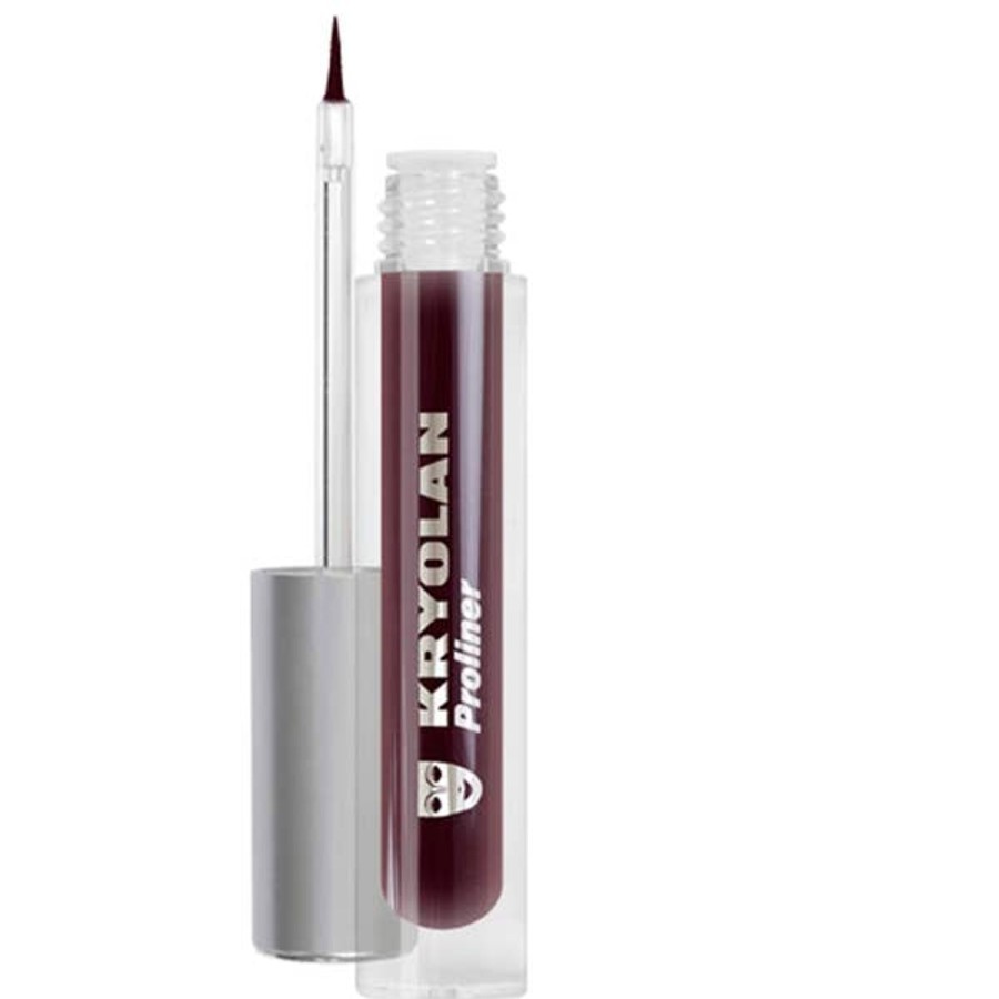 Makeup Kryolan Eye Liners | Kryolan Professional Make-Up Proliner - Aubergine 4Ml