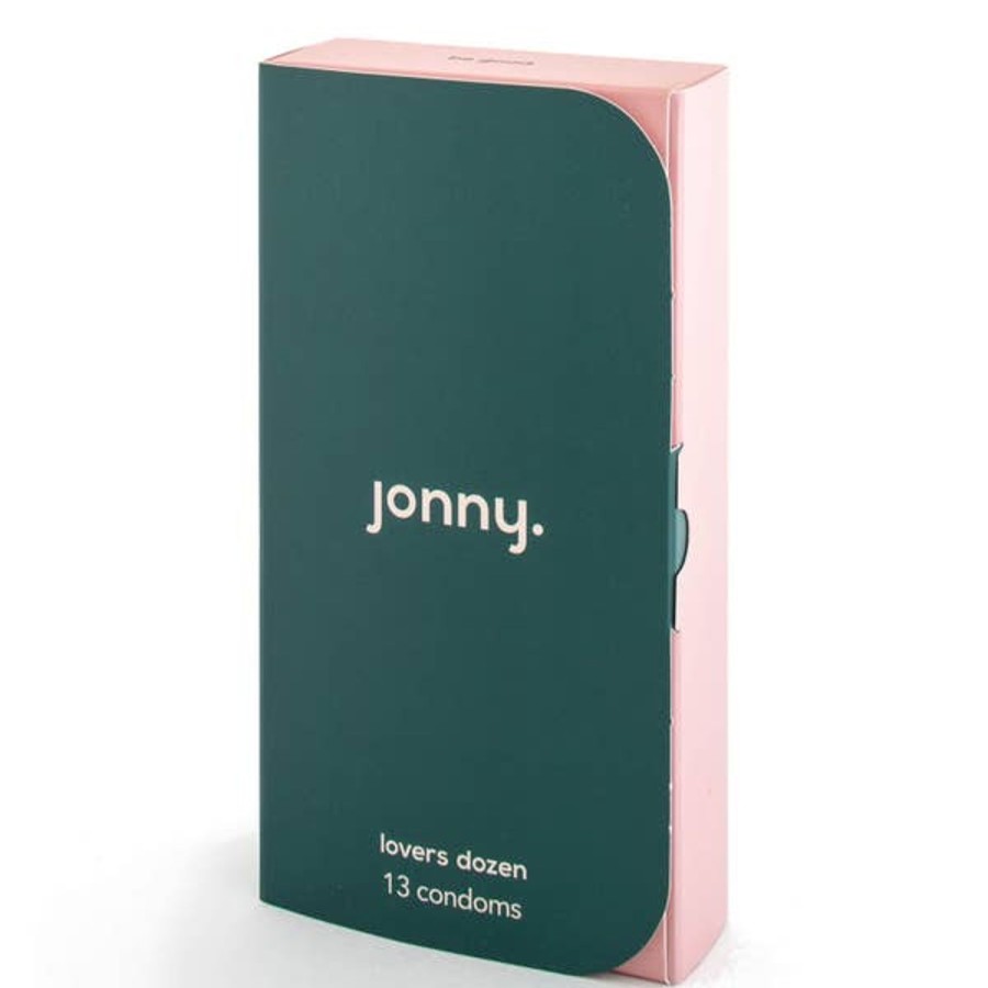 Personal Care Jonny | Jonny Vegan Condoms - Lovers Dozen (13 Pack)