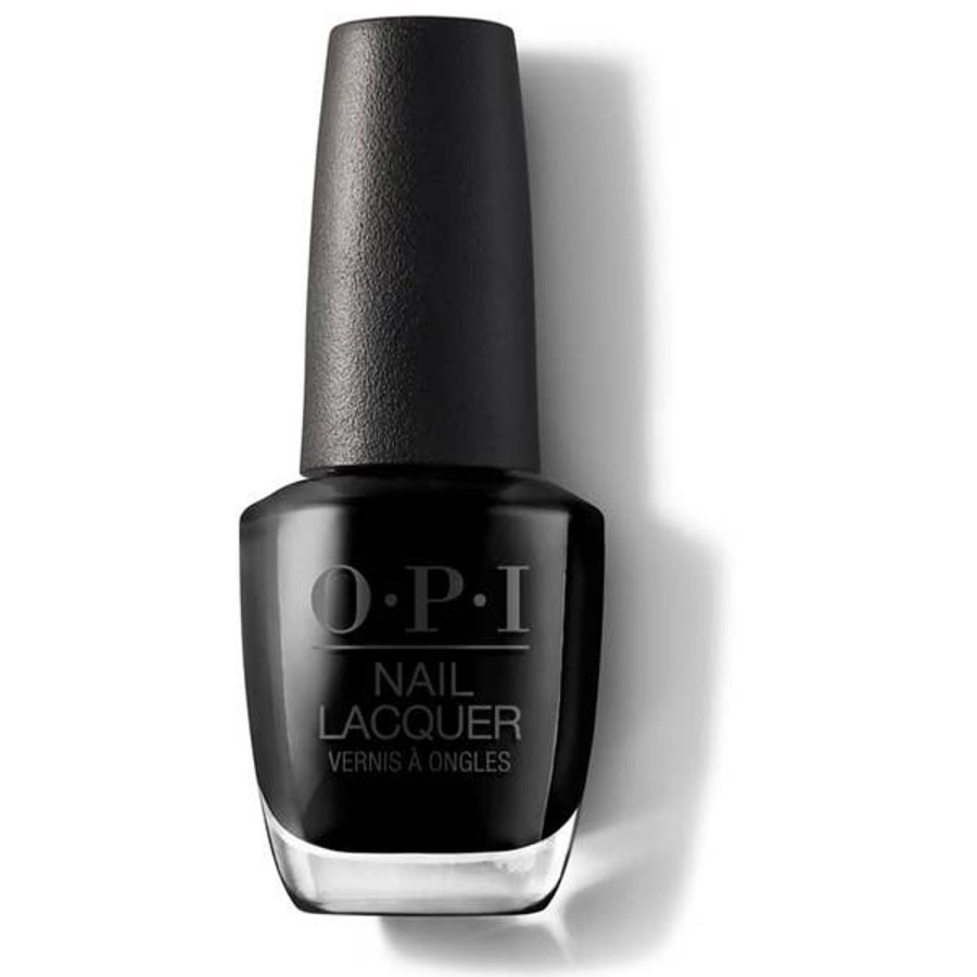 Makeup OPI Nail Polish | Opi Black Onyx Nail Lacquer 15Ml