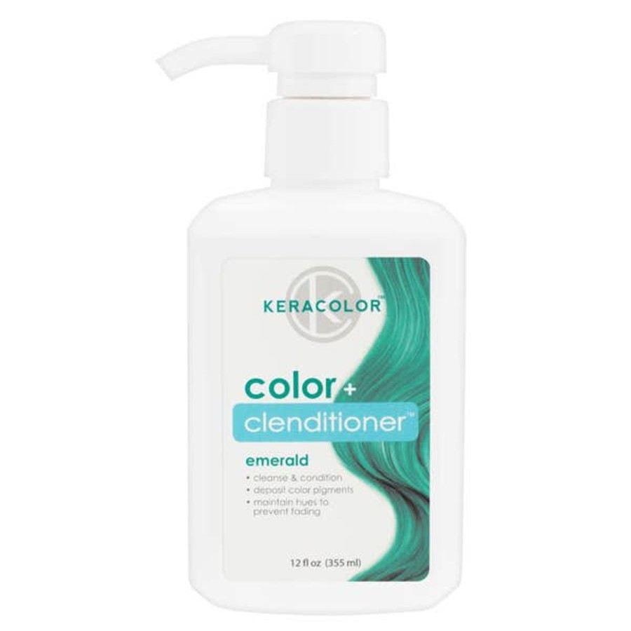 Haircare Kera | Keracolor Colour + Clenditioner - Emerald 355Ml