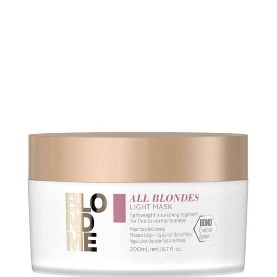 Haircare Schwarzkopf | Schwarzkopf Professional Blondme Light Mask - All 200Ml