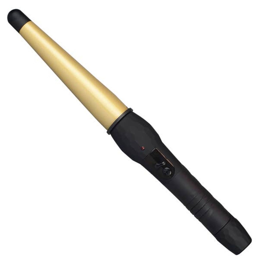 Haircare Silver Bullet | Silver Bullet Large Ceramic Conical Curling Iron - Gold