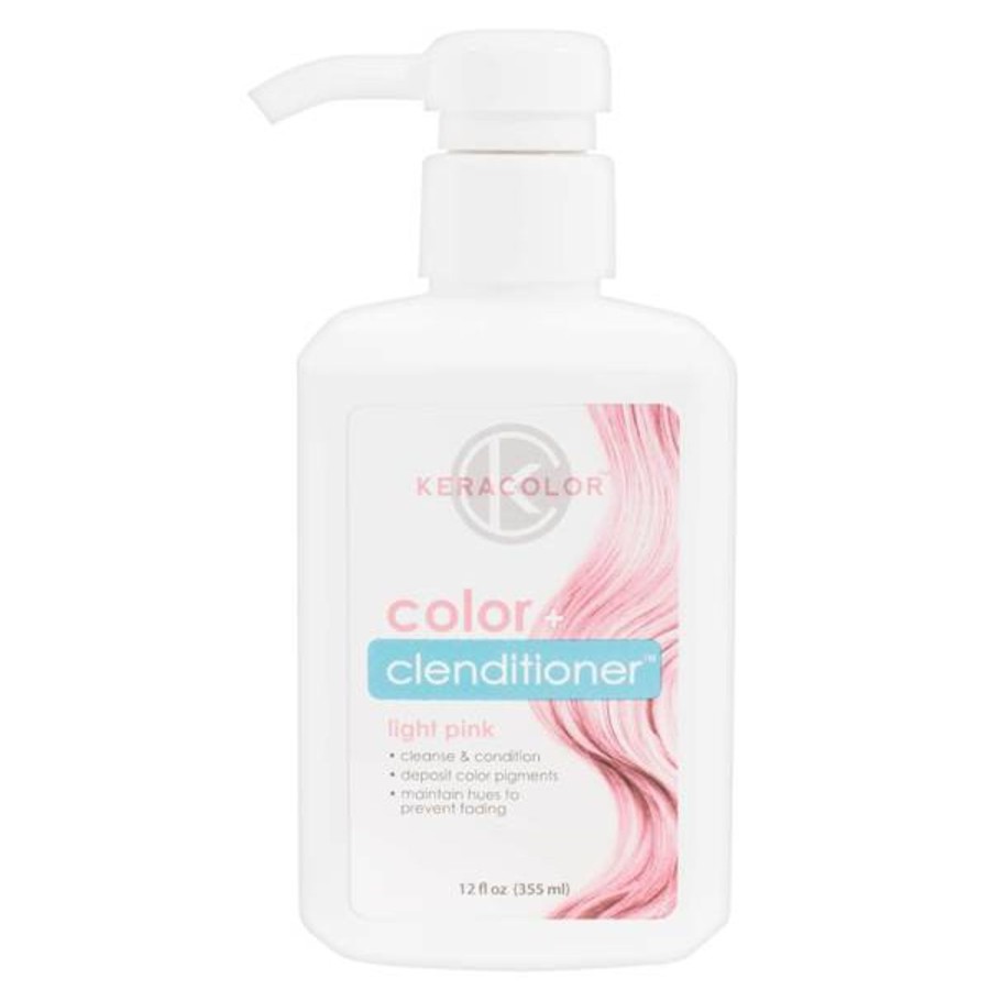 Haircare Kera | Keracolor Colour + Clenditioner - Light Pink 355Ml