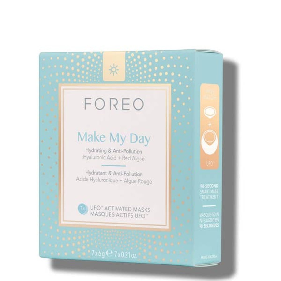 Skincare FOREO | Foreo Make My Day Ufo/Ufo Mini Anti-Pollution And So Hydrating Face Mask (7 Pack)