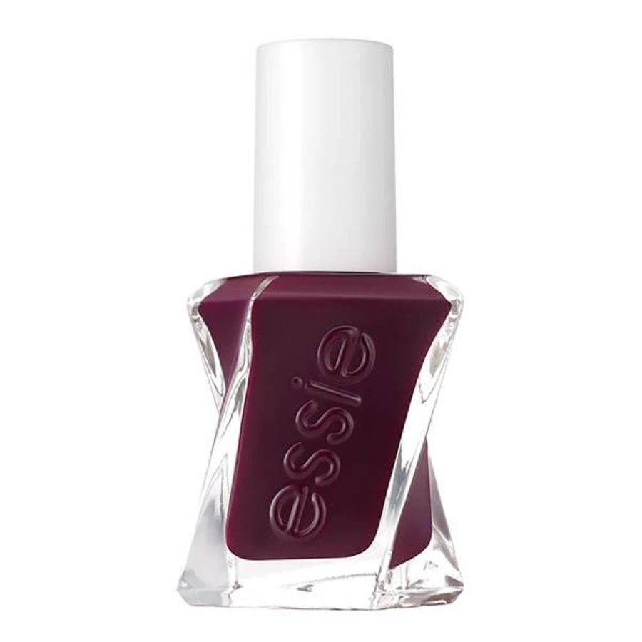 Makeup essie Nail Polish | Essie Gel Couture Long Lasting High Shine Gel Nail Polish - 370 Model Clicks Dark Red 13.5Ml