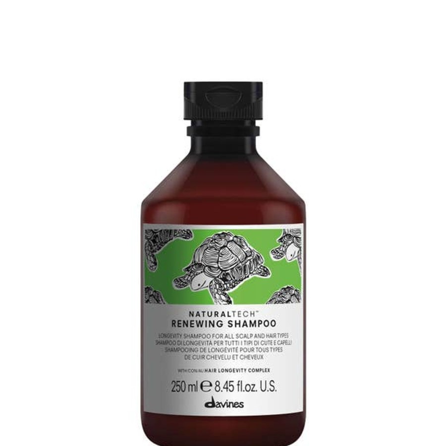 Men Davines Shampoo | Davines Naturaltech Renewing Shampoo 250Ml