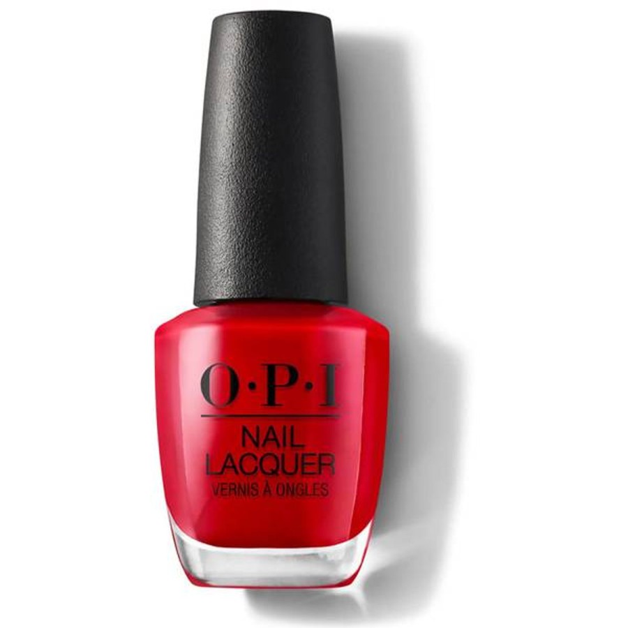 Makeup OPI Nail Polish | Opi Nail Lacquer - Fast-Drying Nail Polish - Big Apple Red 15Ml