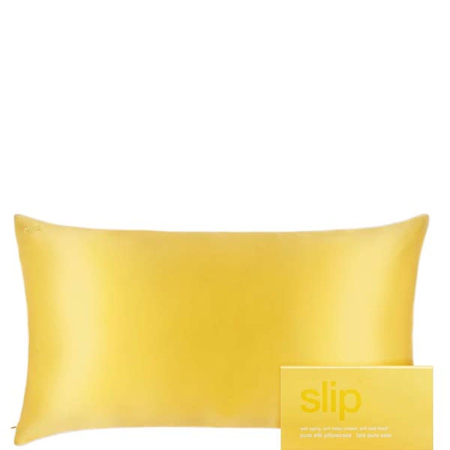 Personal Care Slip | Slip Pure Silk King Pillowcase - Limoncello