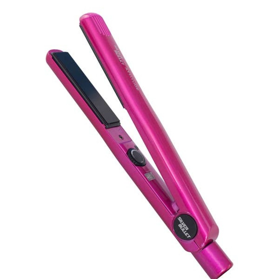 Haircare Silver Bullet | Silver Bullet Attitude Hair Straighteners - Hot Pink