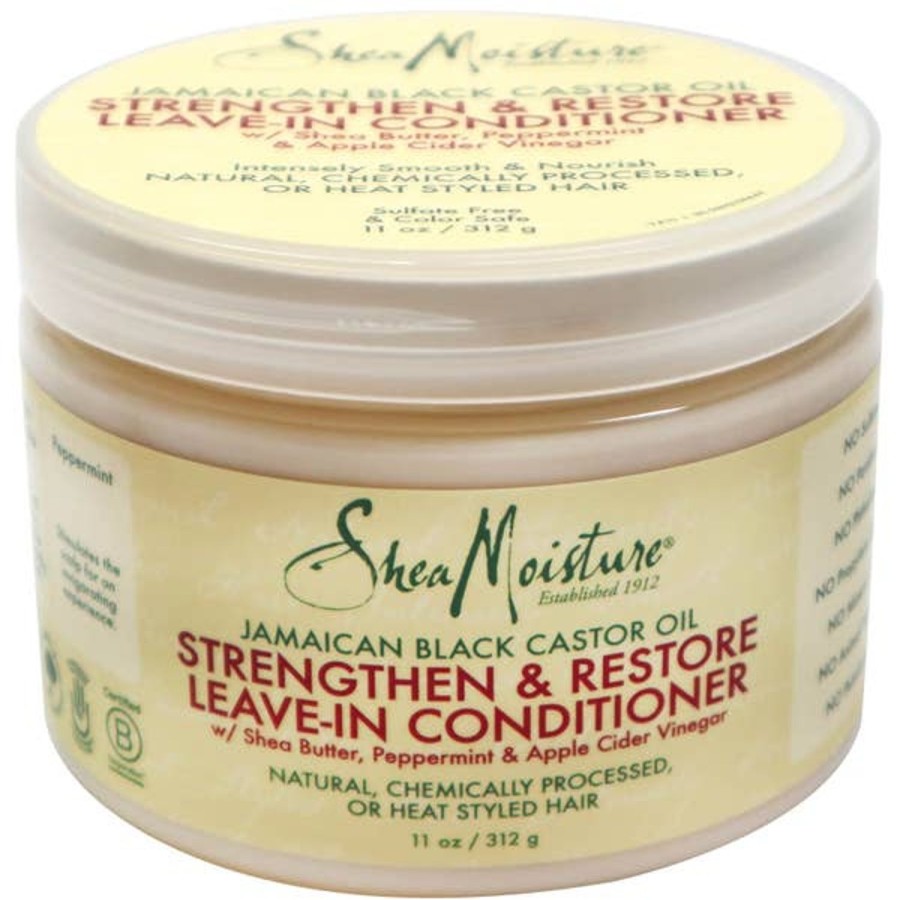 Haircare SheaMoisture | Sheamoisture Jamaican Black Castor Oil Strengthen And Restore Leave In Conditioner 312G