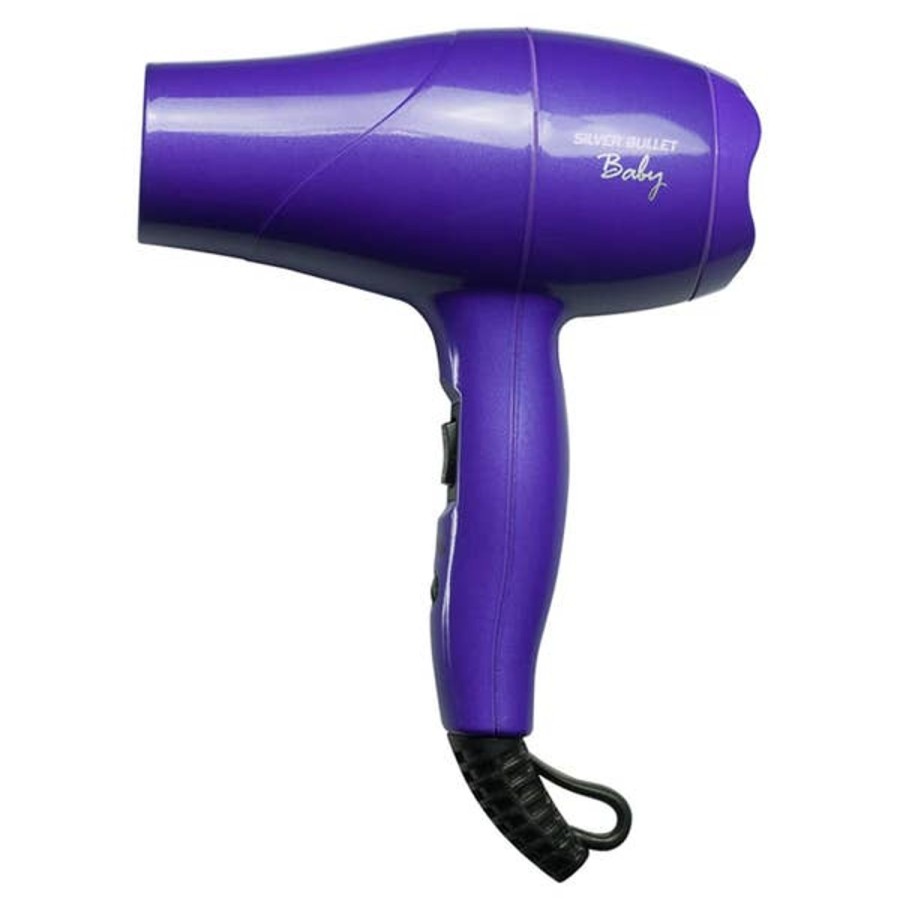 Haircare Silver Bullet | Silver Bullet Baby Travel Dryer - Metallic Purple