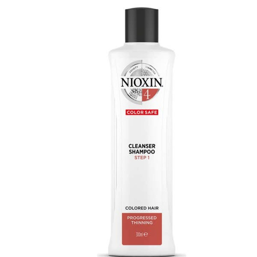 Haircare NIOXIN | Nioxin 3-Part System 4 Cleanser Shampoo For Colored Hair With Progressed Thinning 300Ml