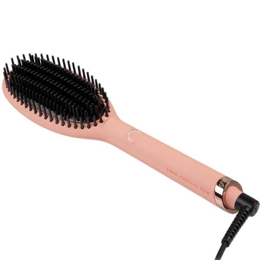 Haircare ghd | Ghd Limited Editon Glide Hot Brush In Pink Peach