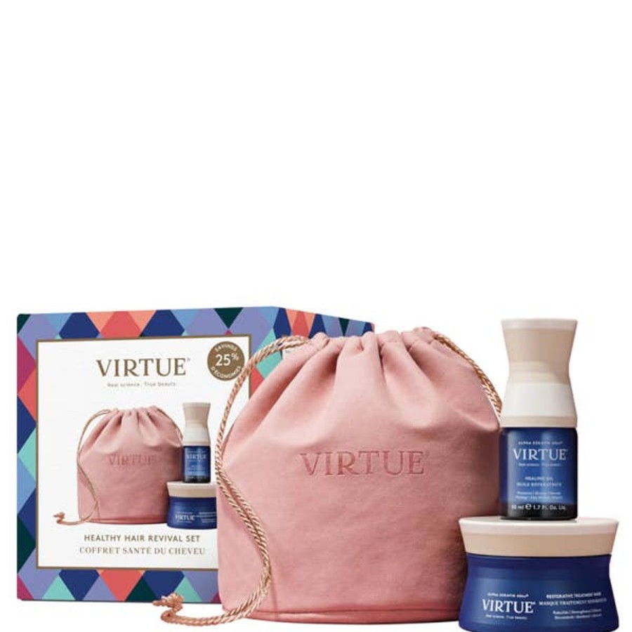 Haircare VIRTUE | Virtue Holiday Healthy Hair Revival Kit