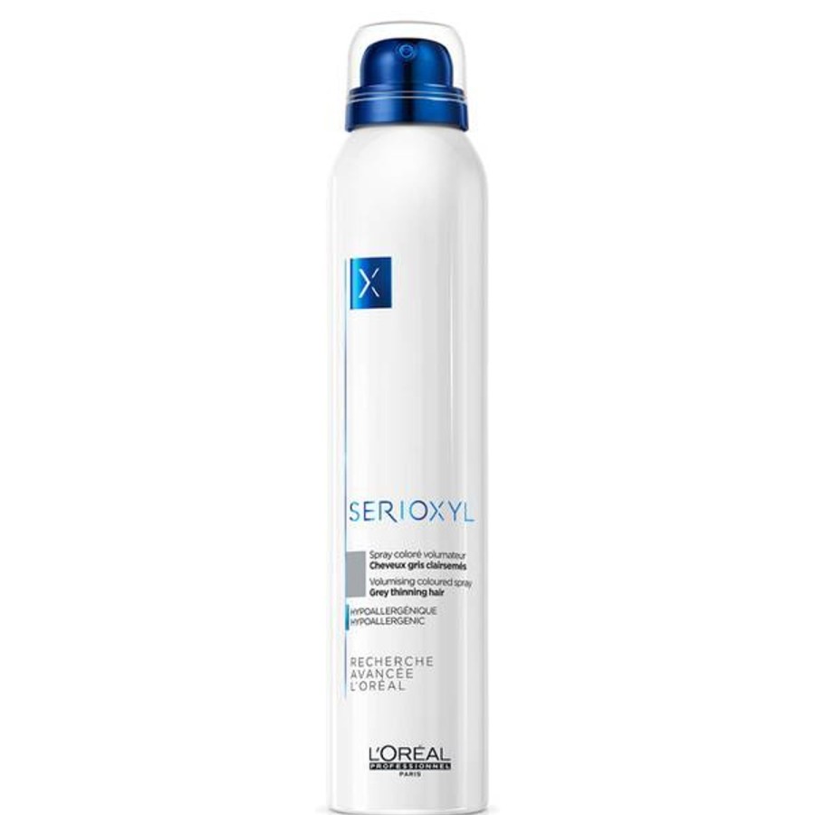 Men L'Oréal Professionnel Styling | L'Oreal Professionnel Serioxyl Volumising Hair Fibre Spray - Grey 250Ml