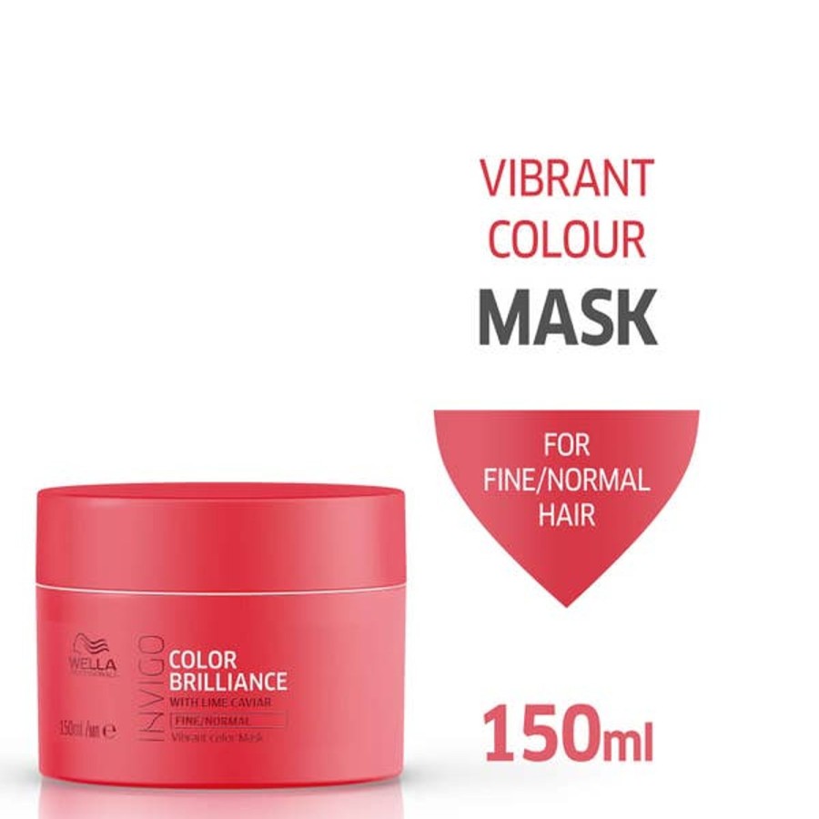 Haircare Wella Professionals Care | Wella Professionals Care Invigo Brilliance Vibrant Color Mask 150Ml