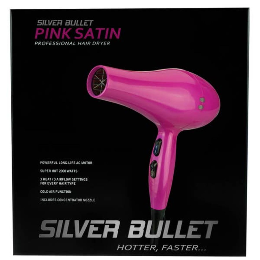 Haircare Silver Bullet | Silver Bullet Satin Dryer 2000W - Pink