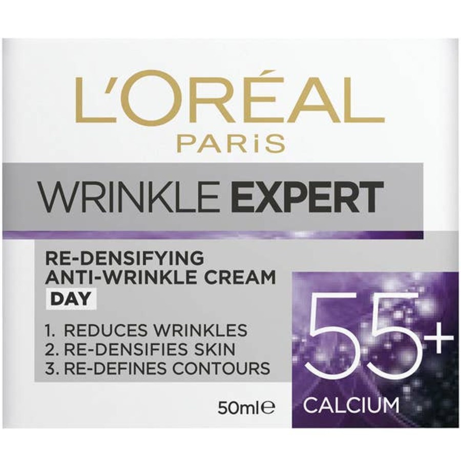 Skincare L'Oréal Paris | L'Oreal Paris Wrinkle Expert Re-Densifying Anti-Wrinkle Day Cream 55+ 50Ml