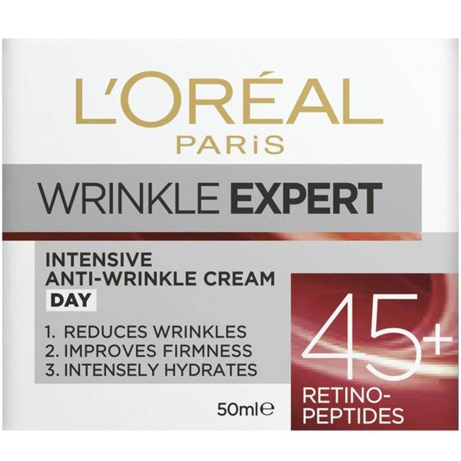 Skincare L'Oréal Paris | L'Oreal Paris Wrinkle Expert Intensive Anti-Wrinkle Day Cream 45+ 50Ml