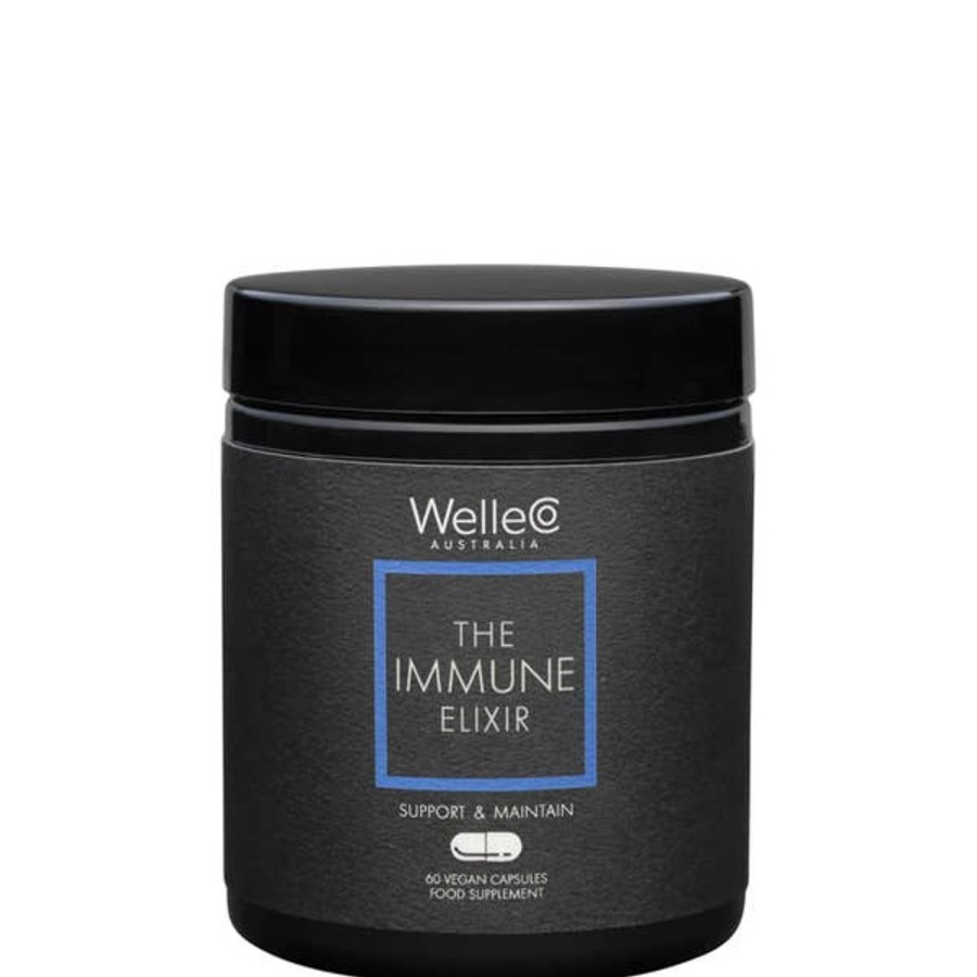 Men WelleCo Supplements | Welleco The Immune Elixir - 60 Capsules Uk/Eu