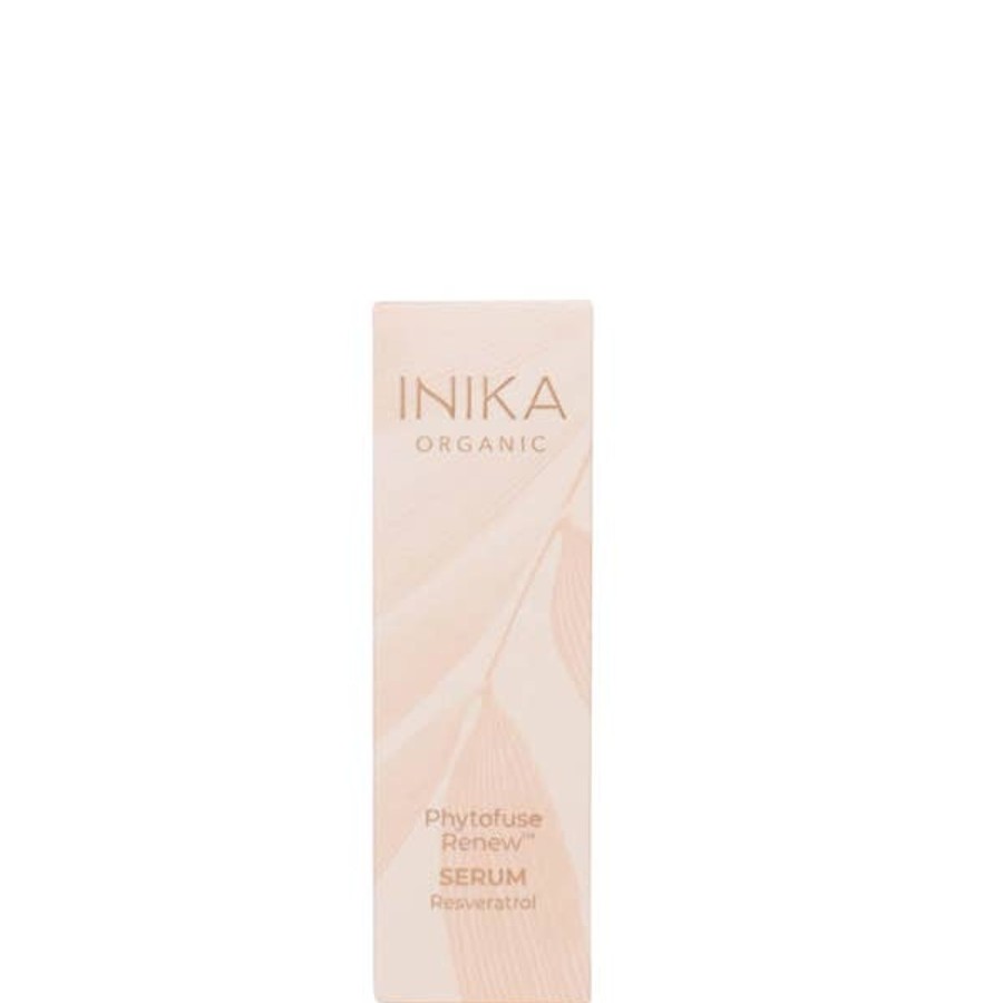 Skincare INIKA | Inika Organic Phytofuse Renew Resveratrol Serum 15Ml