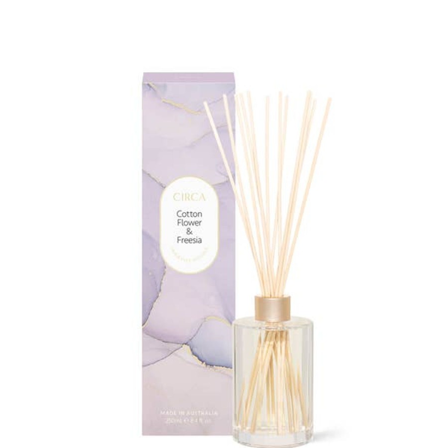 Fragrance CIRCA Diffusers & Oils | Circa Cotton Flower & Freesia Fragrance Diffuser 250Ml