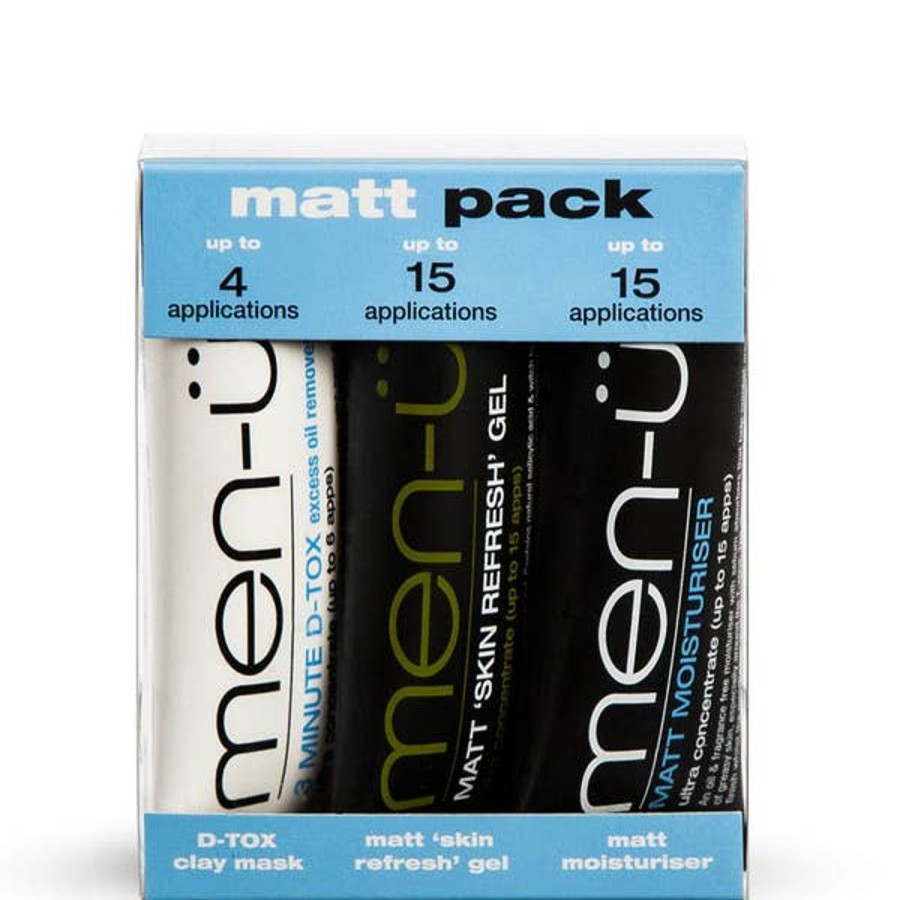 Men men-u Moisturisers | Men-U Matt Pack (3 Products)