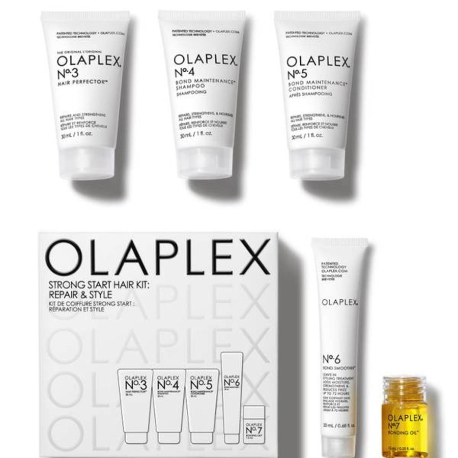 Haircare Olaplex | Olaplex Strong Start Hair Kit