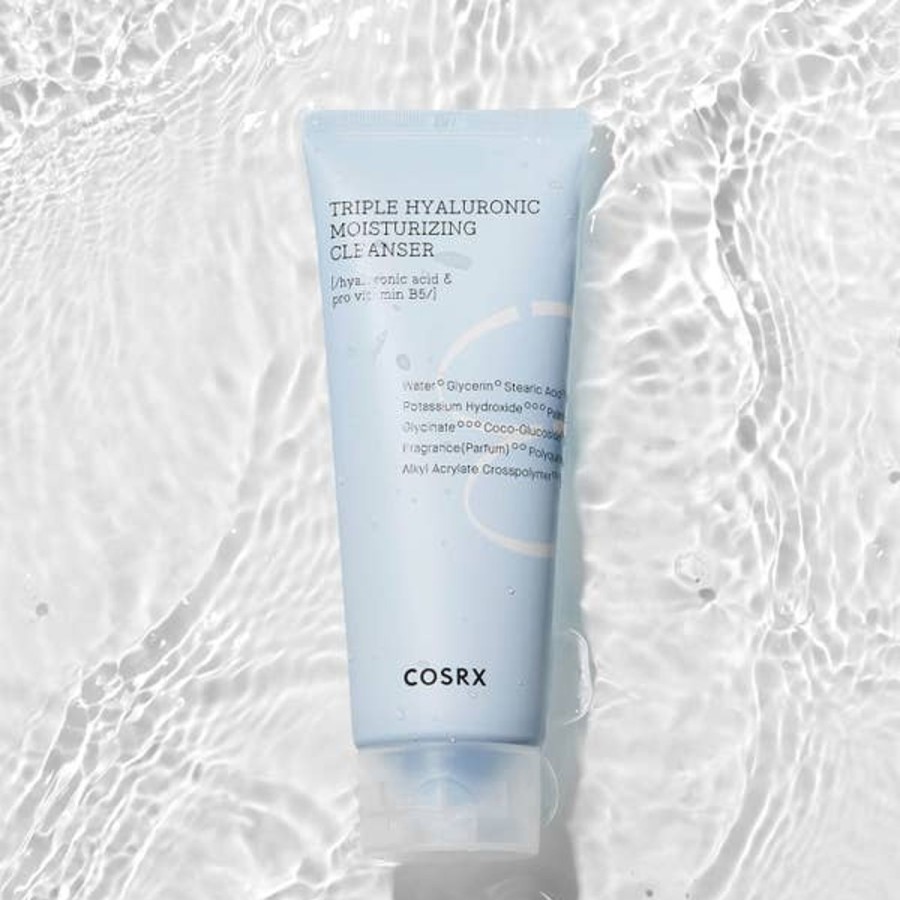 Skincare COSRX | Cosrx Hydrium Triple Hyaluronic Moisturising Cleanser 150Ml