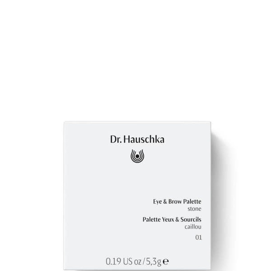 Makeup Dr. Hauschka Eye Shadows | Dr. Hauschka Eye And Brow Palette - 01 Stone