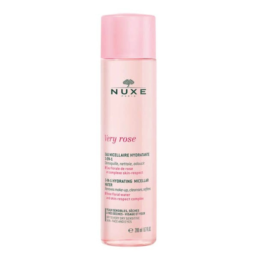 Skincare NUXE | Nuxe Very Rose 3-In-1 Hydrating Micellar Water 200Ml