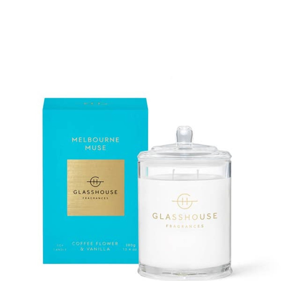 Fragrance Glasshouse Fragrances Floral Fragrance | Glasshouse Fragrances Melbourne Muse Candle 380G