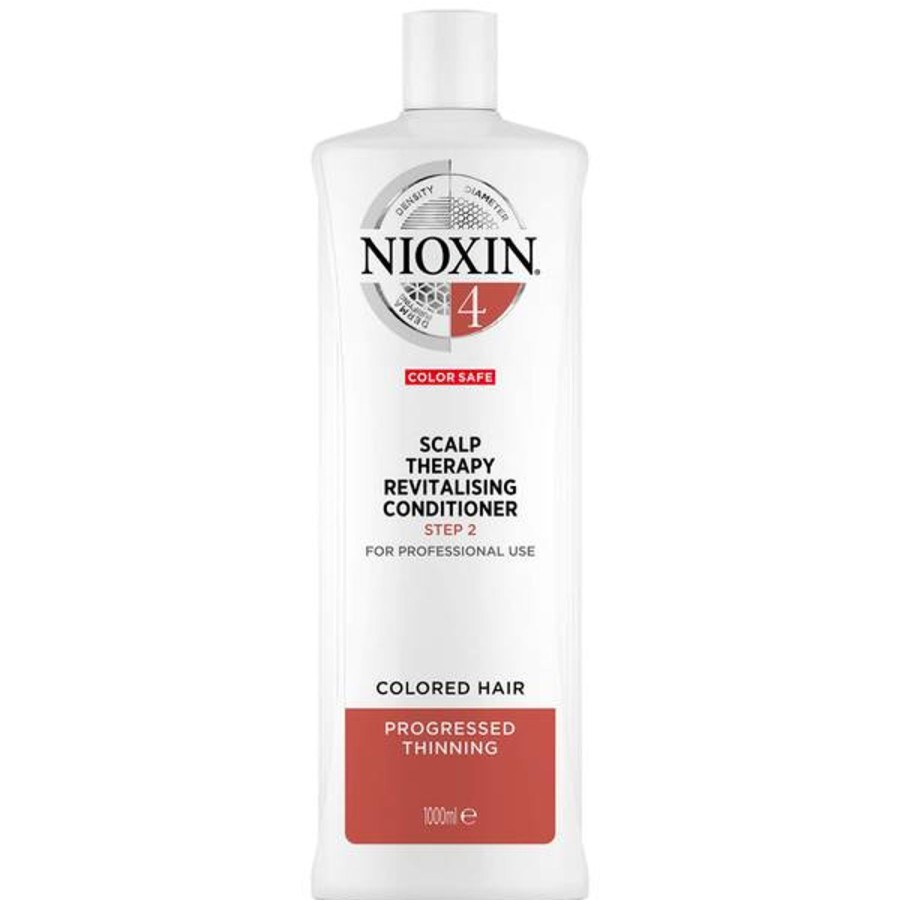 Men NIOXIN Conditioners | Nioxin 3-Part System 4 Scalp Therapy Revitalising Conditioner For Coloured Hair With Progressed Thinning 1000Ml