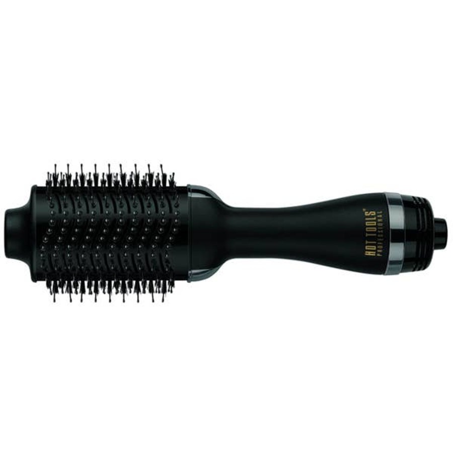 Haircare Hot Tools | Hot Tools Volumiser One-Step Blowout Brush - Black/Gold