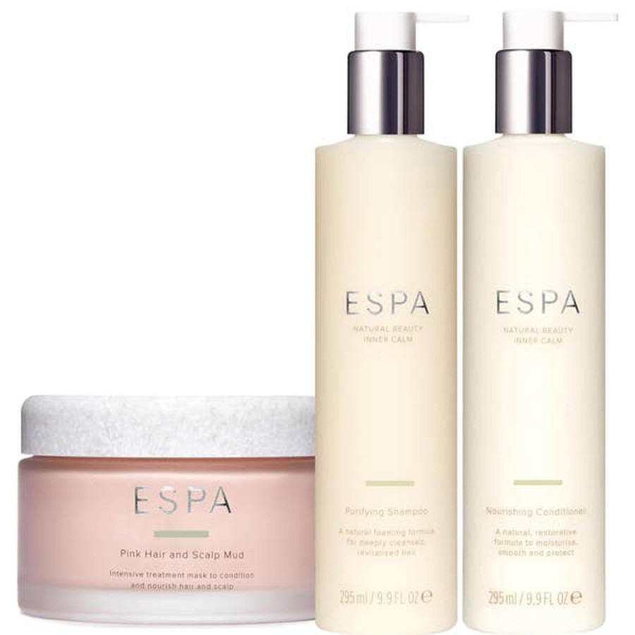 Men ESPA Shampoo | Espa Hair Indulgence Trio