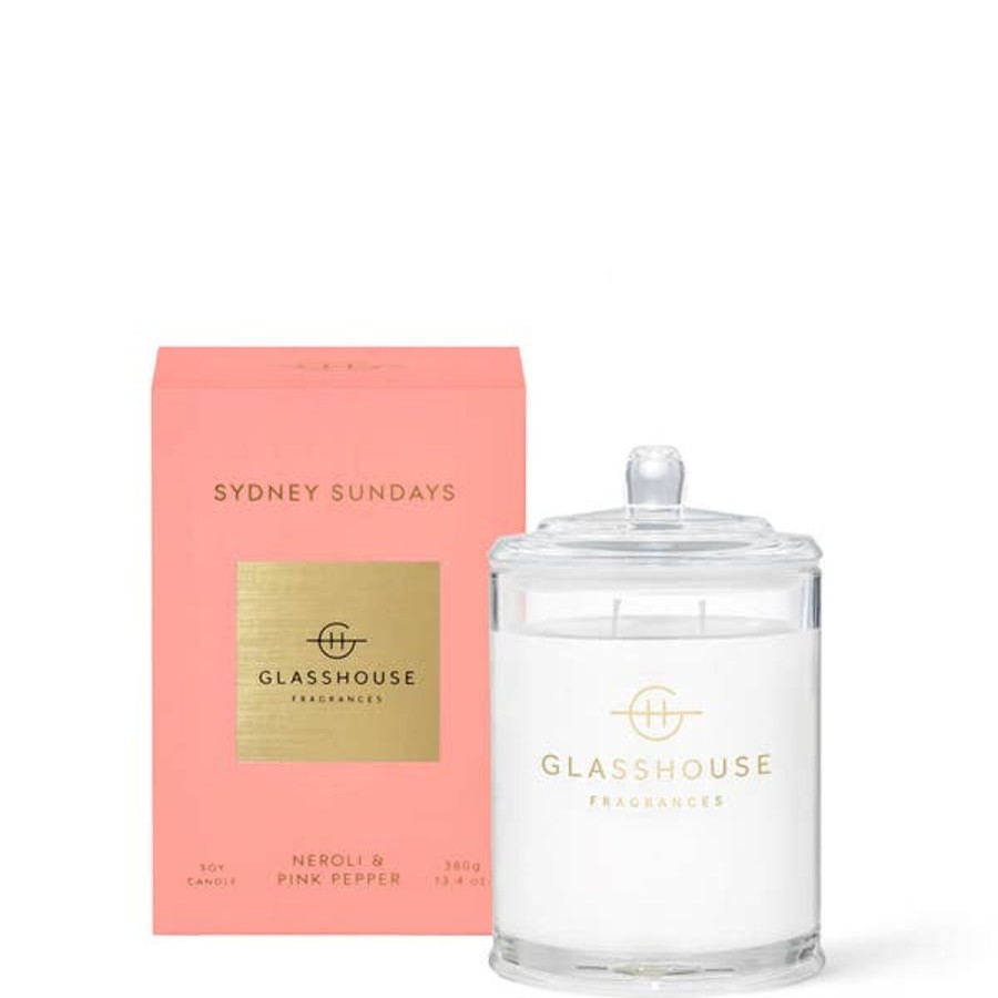 Fragrance Glasshouse Fragrances Scented Candles | Glasshouse Fragrances Sydney Sundays Candle 380G