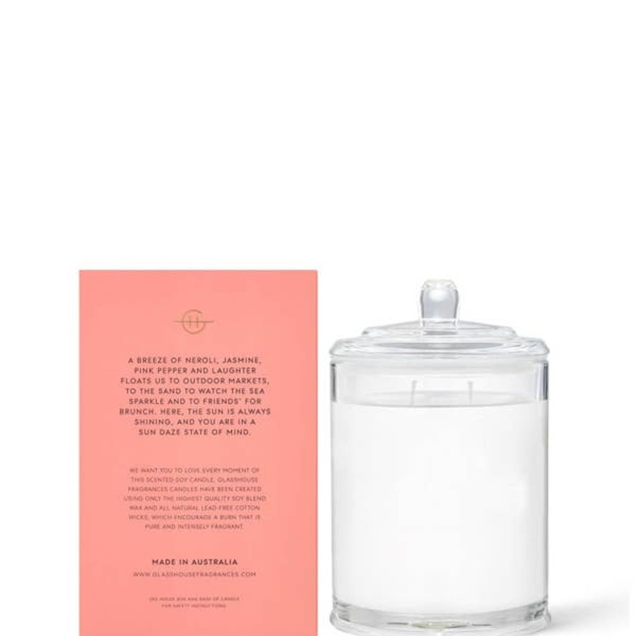 Fragrance Glasshouse Fragrances Scented Candles | Glasshouse Fragrances Sydney Sundays Candle 380G