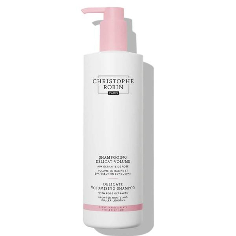 Haircare Christophe Robin | Christophe Robin Delicate Volumising Shampoo With Rose Extracts 500Ml