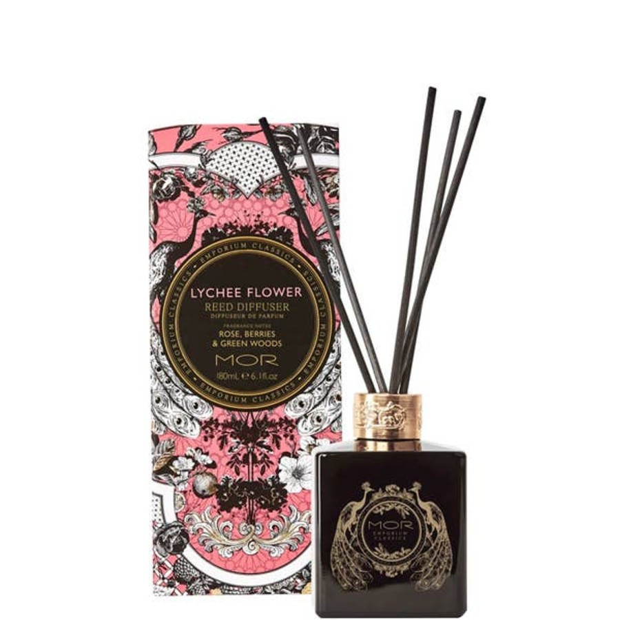 Fragrance MOR Diffusers & Oils | Mor Emporium Classics Lychee Flower Reed Diffuser Set 180Ml