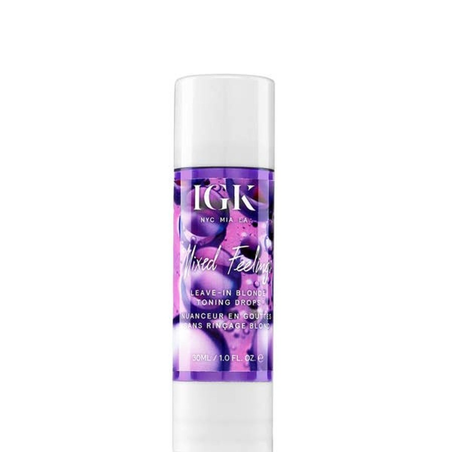 Haircare IGK | Igk Mixed Feelings Leave-In Blonde Toning Drops 30Ml