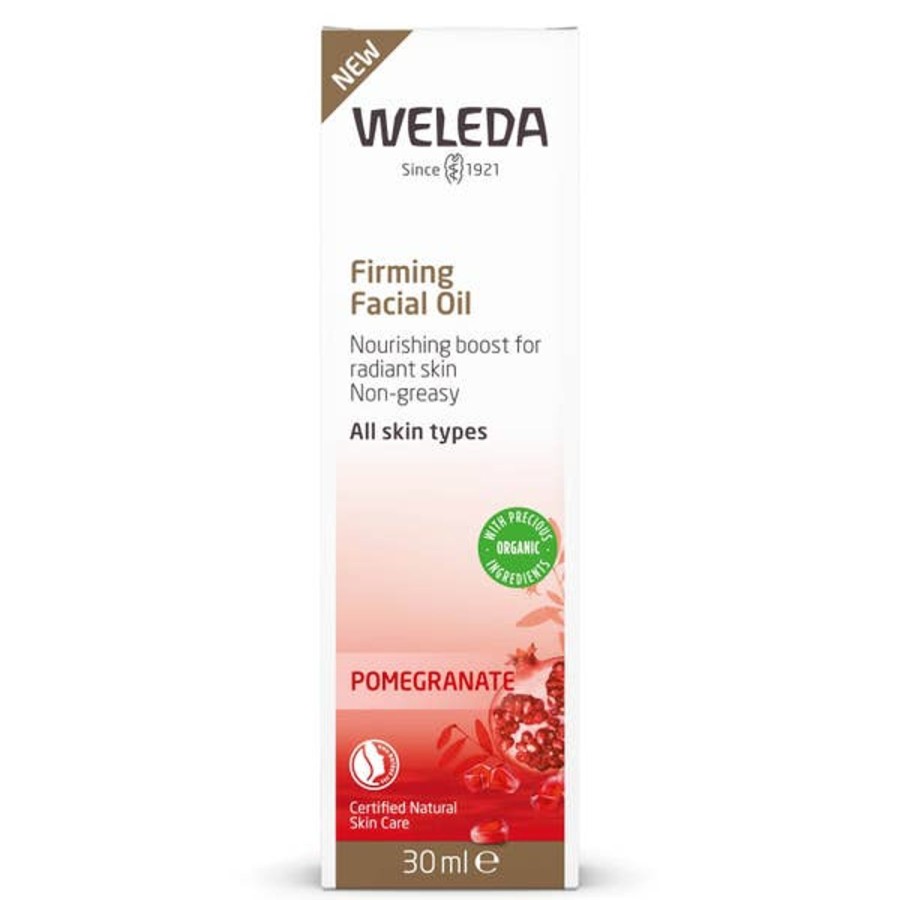 Skincare Weleda | Weleda Firming Facial Oil - Pomegranate 30Ml