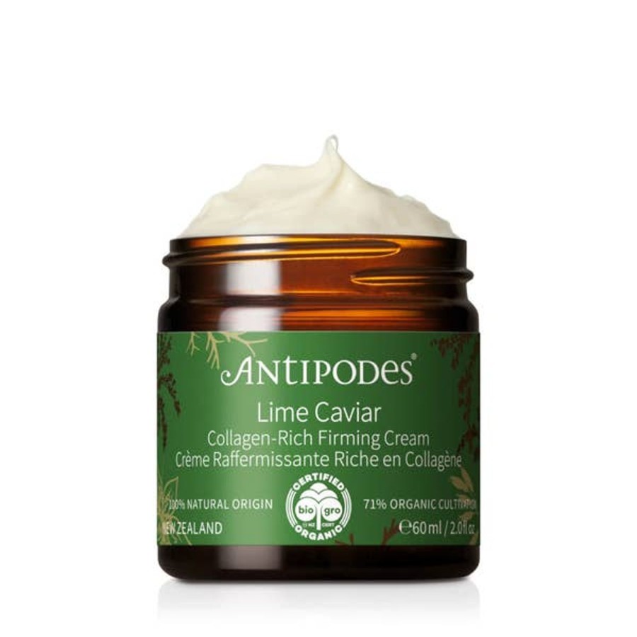 Skincare Antipodes | Antipodes Lime Caviar Collagen-Rich Firming Day Cream 60Ml