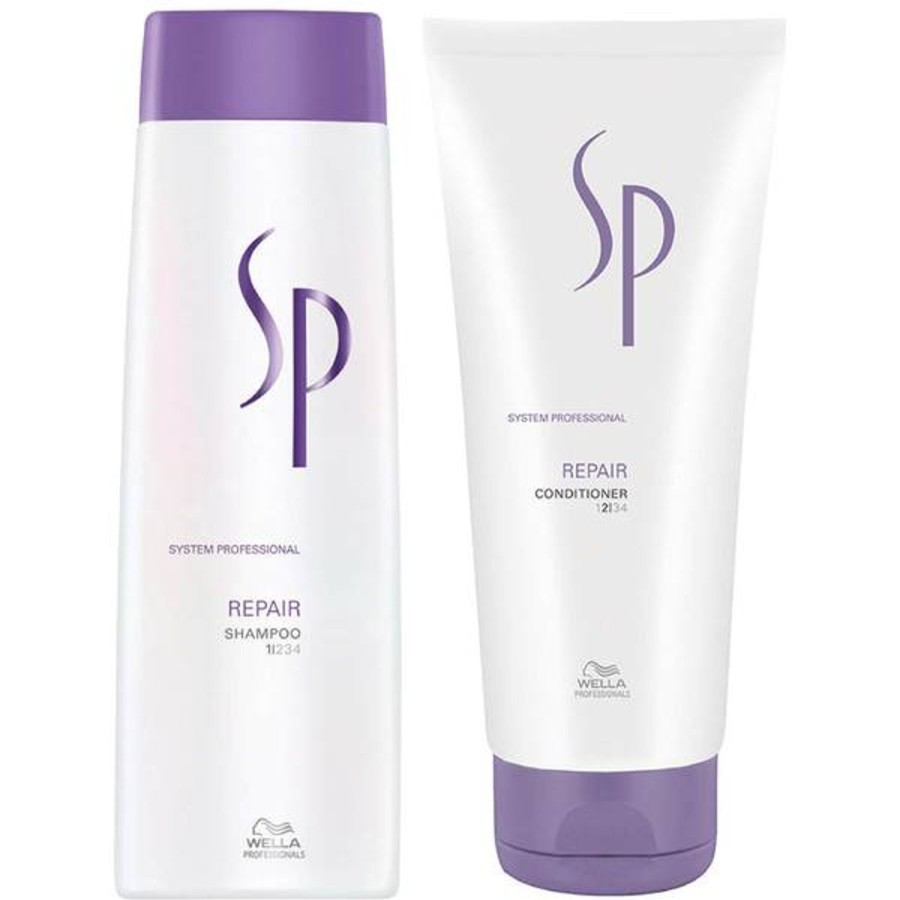 Haircare Wella Professionals Care | Wella Professionals Care Sp Repair Shampoo And Conditioner Set