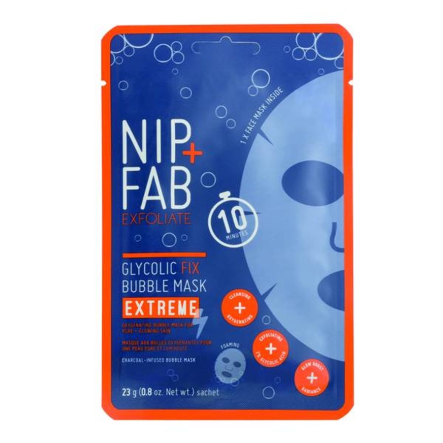 Skincare NIP+FAB | Nip+Fab Glycolic Fix Bubble Sheet Mask Extreme (1 Mask)