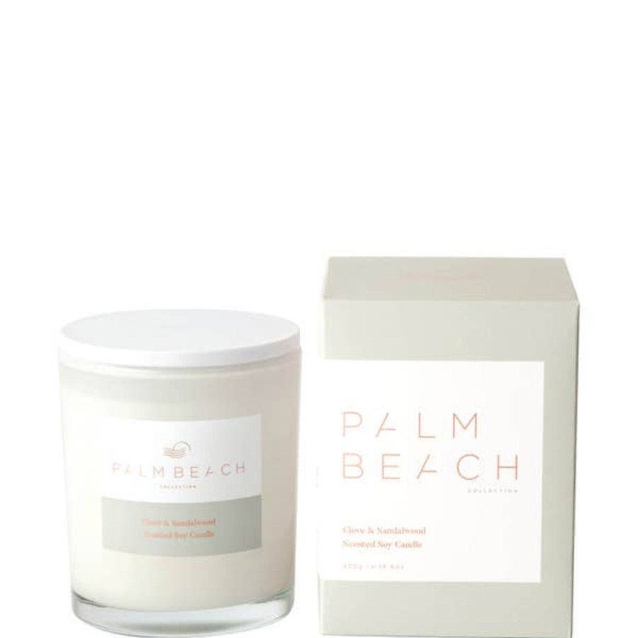 Fragrance Palm Beach Scented Candles | Palm Beach Collection Clove & Sandalwood 420G Standard Candle