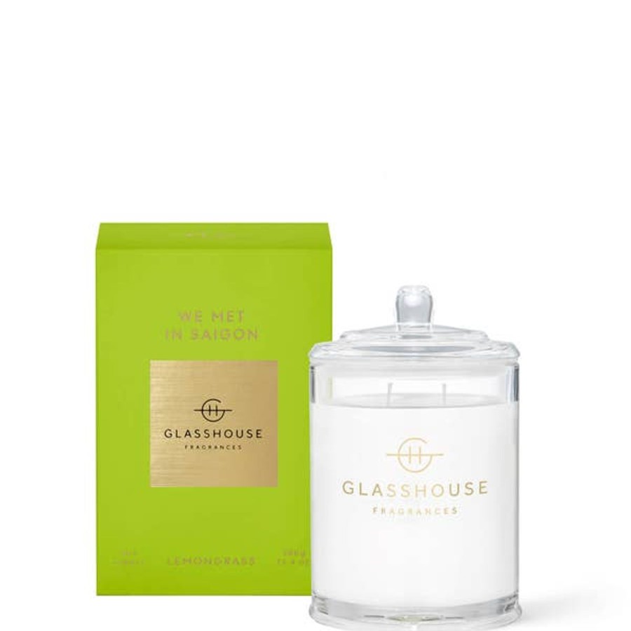 Fragrance Glasshouse Fragrances Scented Candles | Glasshouse Fragrances We Met In Saigon Candle 380G