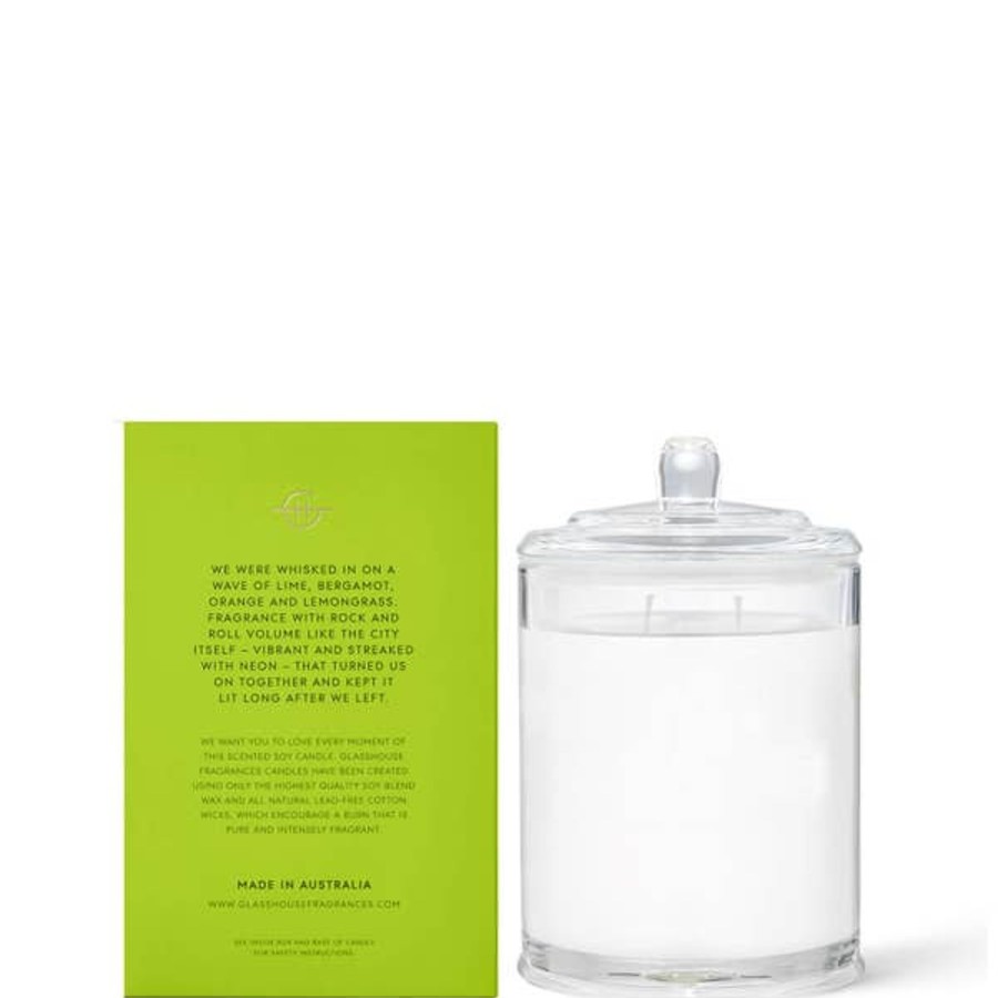 Fragrance Glasshouse Fragrances Scented Candles | Glasshouse Fragrances We Met In Saigon Candle 380G