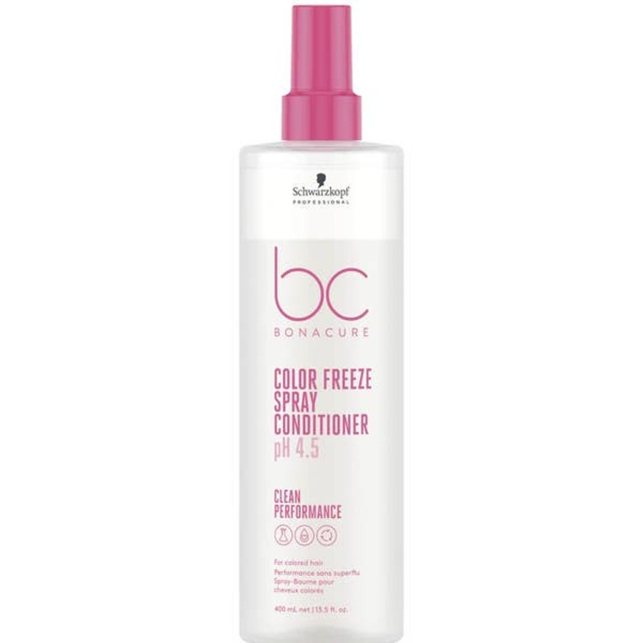 Men Schwarzkopf Conditioners | Schwarzkopf Professional Bc Clean Performance Ph 4.5 Color Freeze Spray Conditioner 400Ml