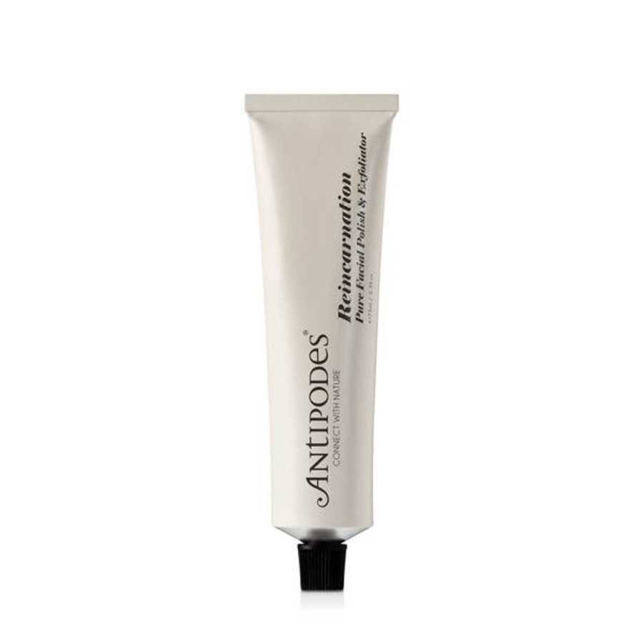 Men Antipodes Body Scrubs | Antipodes Reincarnation Pure Facial Exfoliator 75Ml