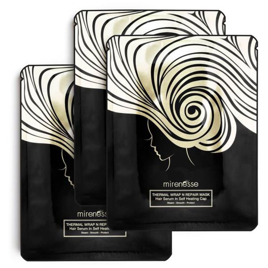 Haircare mirenesse | Mirenesse Thermal Wrap And Repair Hair Mask (3 Masks)